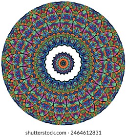 The Perfect Blend of Boho and Mandala: A Seamless Abstract Pattern