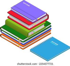 Perfect books and notebooks that can express even the cover and back