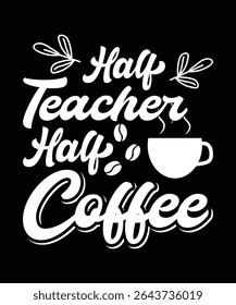 Perfect for coffee addicts and caffeine lovers, this high-quality graphic design features a fun and relatable coffee quote with stylish typography. Ideal for anyone who believes coffee is life.