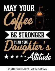 Perfect for coffee addicts and caffeine lovers, this high-quality graphic design features a fun and relatable coffee quote with stylish typography. Ideal for anyone who believes coffee is life