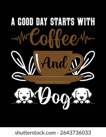 Perfect for coffee addicts and caffeine lovers, this high-quality graphic design features a fun and relatable coffee quote with stylish typography. Ideal for anyone who believes coffee is life.