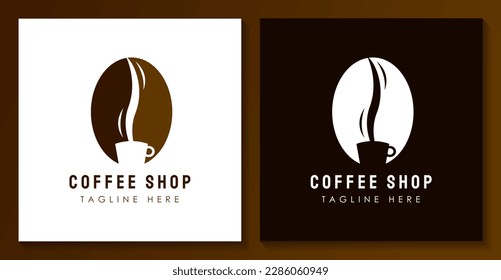 Un logo perfecto para cafeterías, distribuidores de café y comunidades de amantes del café