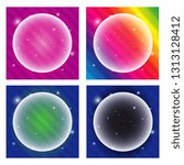 Perfect cool circle vector background set for illustration and presentation. Star. Can be used for postcard, advertisements, wallpapers, tickets, banners, cd, cover