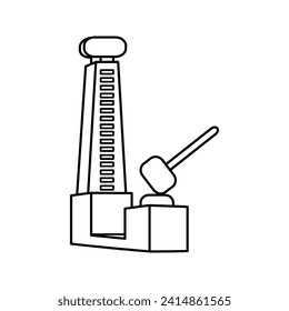 perfect and cool machine technology icon