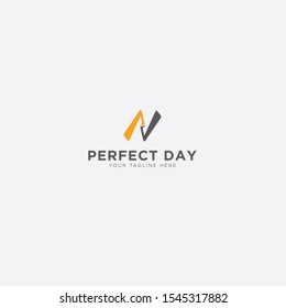 Perfect Day logo with letter P and D logo