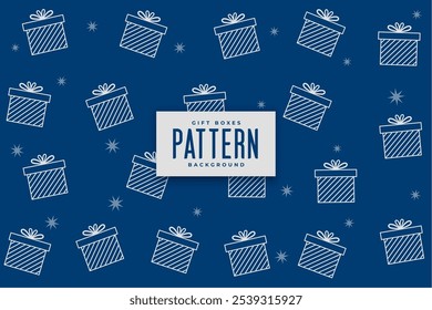 perfect and decorative giftbox cover background for xmas holiday vector