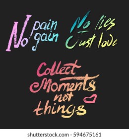 perfect design element for housewarming poster, t-shirt design. Handdrawn lettering. Vector art.
