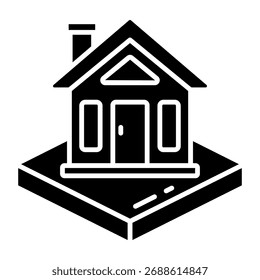 Icono de diseño perfecto del alojamiento