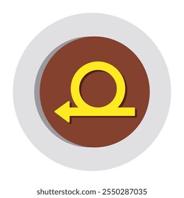 Perfect design icon of agile arrow