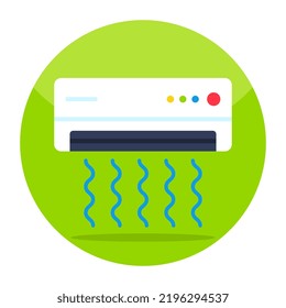 Perfect design icon of air conditioner 