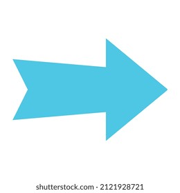 Ein perfektes Design-Symbol für den Pfeil 

