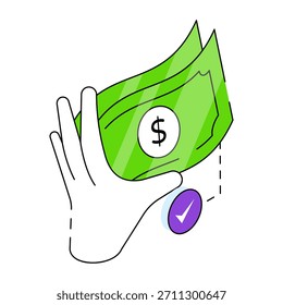 Un icono de diseño perfecto de los billetes