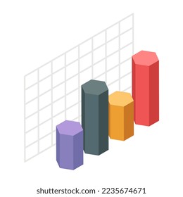 Perfect design icon of bar chart 