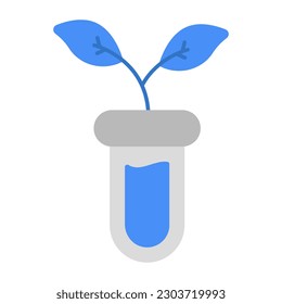 Perfect design icon of botanical flask 