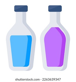 Icono de diseño perfecto de botellas 