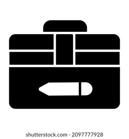 A perfect design icon of briefcase

