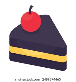 Eine perfekte Design-Ikone der Kuchenscheibe