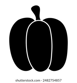 A perfect design icon of capsicum

