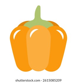 A perfect design icon of capsicum
