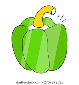 Ein perfektes Design Ikone von capsicum