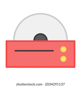 Un icono de diseño perfecto para la cubierta de cd