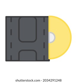 Ein perfektes Design-Symbol für die CD-Abdeckung