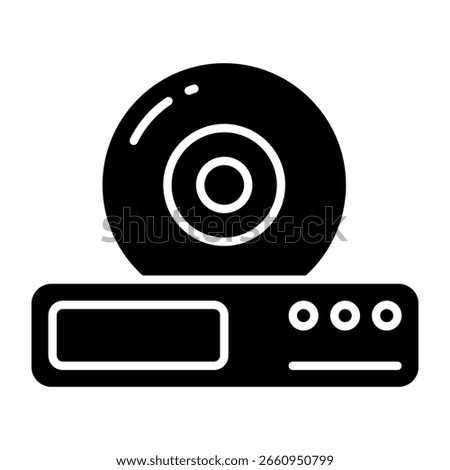 Perfect design icon of CD rom