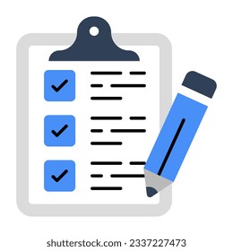 Perfect design icon of checklist