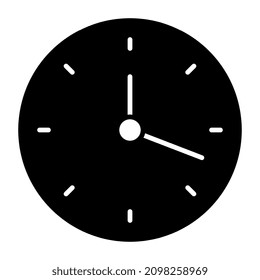 Un reloj de iconos de diseño perfecto 

