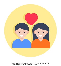 Perfect design icon of couple