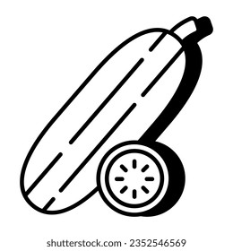 Perfect design icon of cucumber 