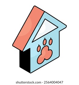 Perfect design icon of dog house