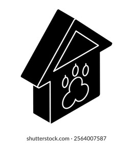 Perfect design icon of dog house