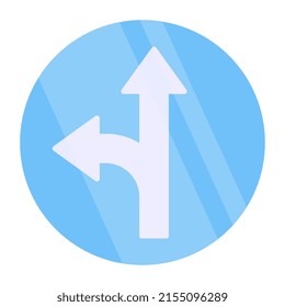 A perfect design icon of double head arrow