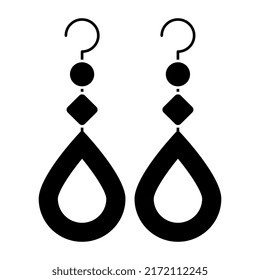 Un icono de diseño perfecto para los pendientes