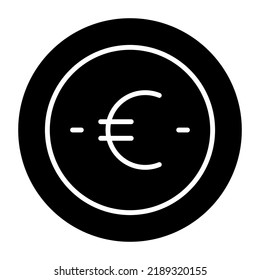 Perfect design icon of euro coin