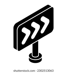 Perfektes Design-Icon für die Vorderplatine