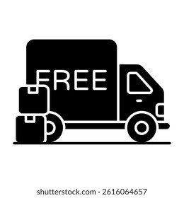 Perfect design icon of free shipment