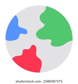 Perfect design icon of globe