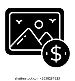 Perfect design icon of landscape