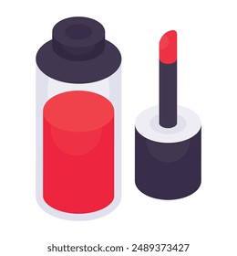 Perfect design icon of lip gloss