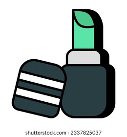 Icono de diseño perfecto de lápiz labial 