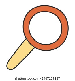 Perfect design icon of magnifying glass

