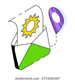 Icono de diseño perfecto del correo