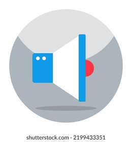 Perfect design icon of megaphone 