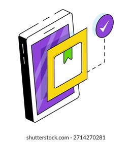 Icono de diseño perfecto de paquete móvil 