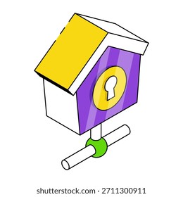 Icono de diseño perfecto de la red doméstica