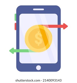 A perfect design icon of online data analytics

