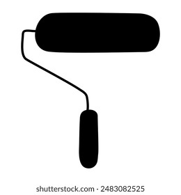 Perfect design icon of paint roller

