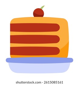 A perfect design icon of pancake